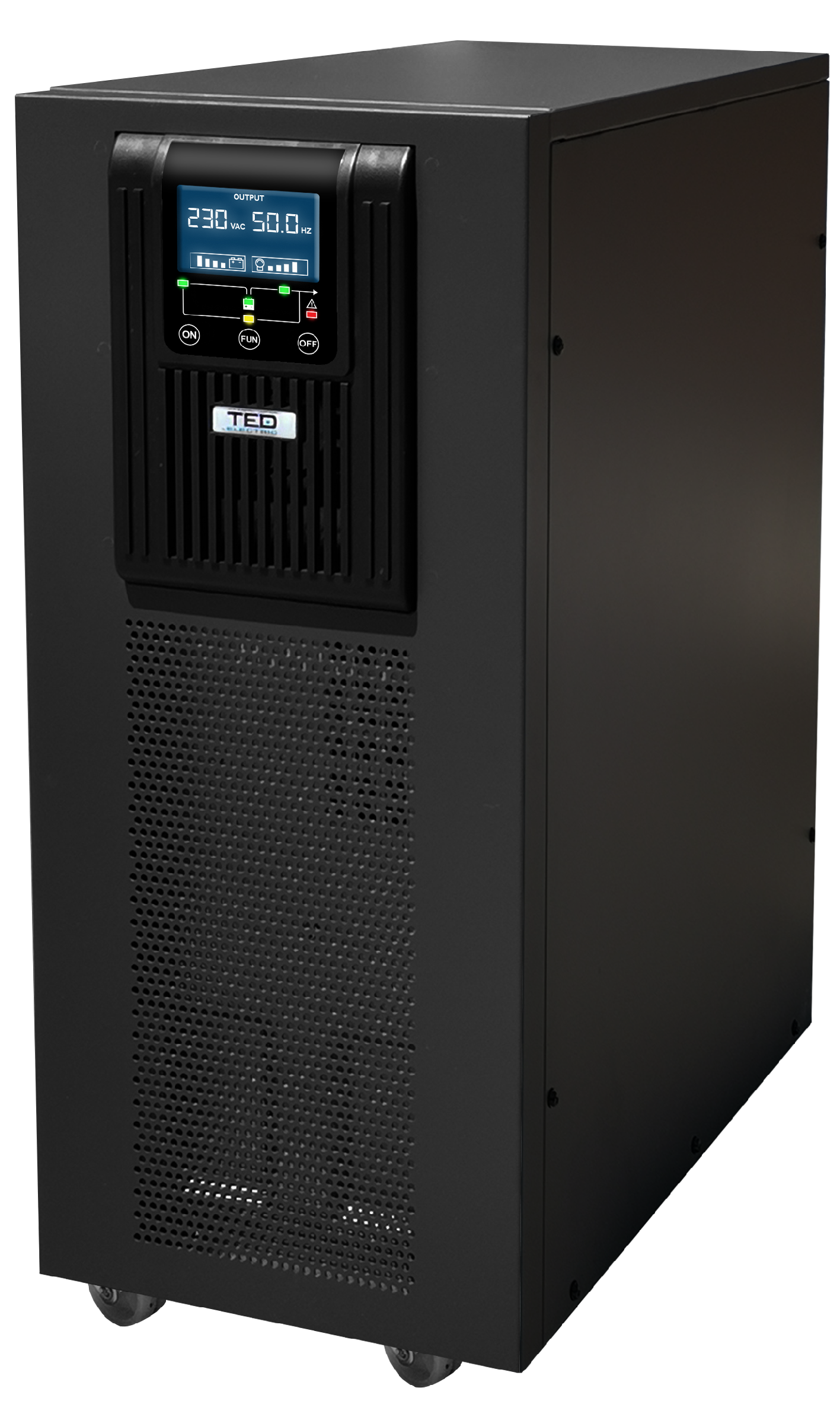 IENA - efu UPS Online 10kVA/10kW Monofazat cu Dublă Conversie, Undă