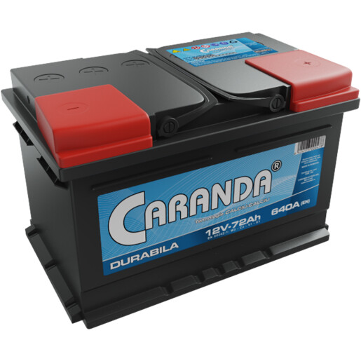 Baterie auto 12V 72Ah 640A CARANDA DURABILA