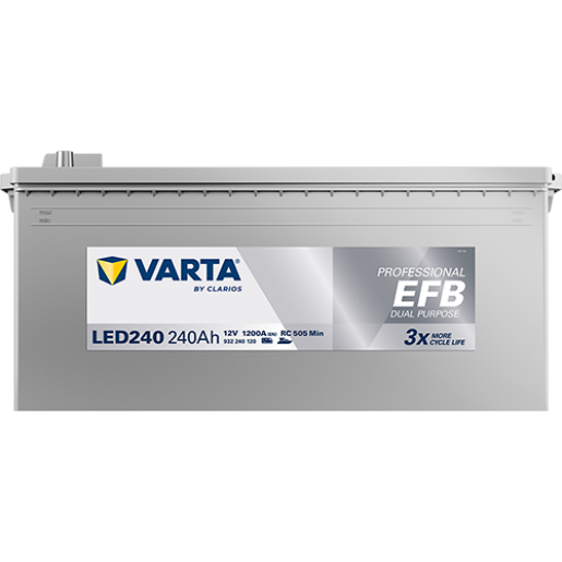 Baterie VARTA Professional Dual Purpose EFB 240 Ah