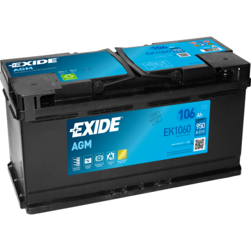 Baterie Auto EXIDE AGM 106 Ah