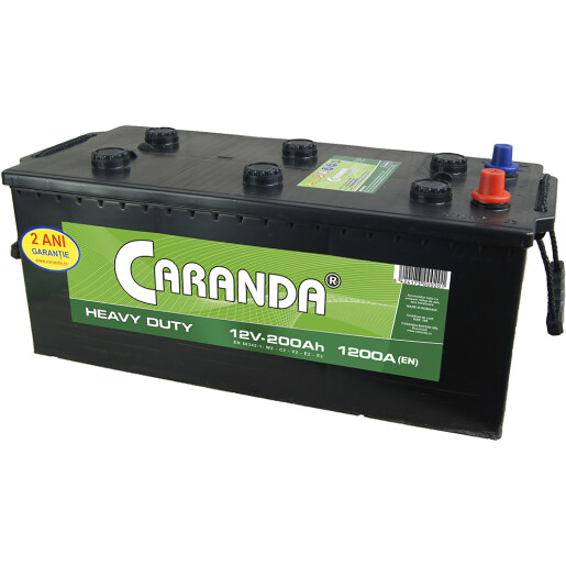 Baterie camion 12V 200Ah 1200A CARANDA HEAVY DUTY