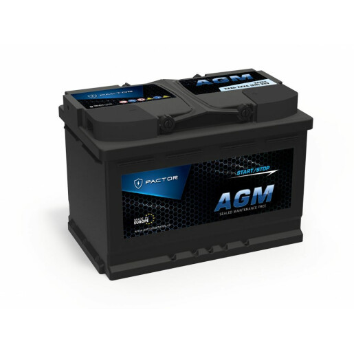 Baterie Auto PACTOR AGM 70 Ah