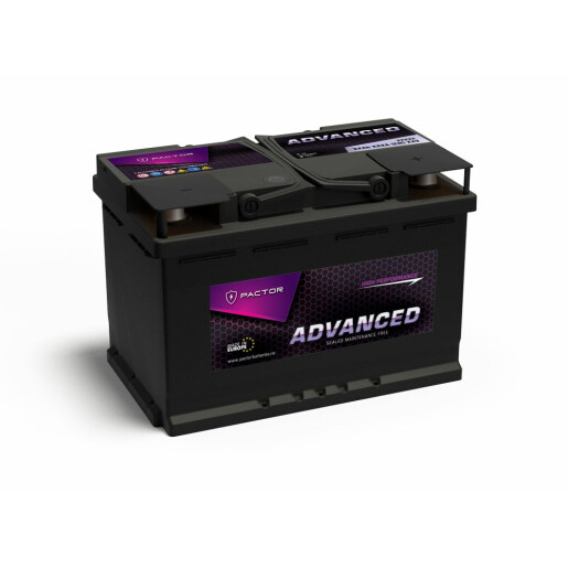 Baterie Auto PACTOR ADVANCED 75 Ah