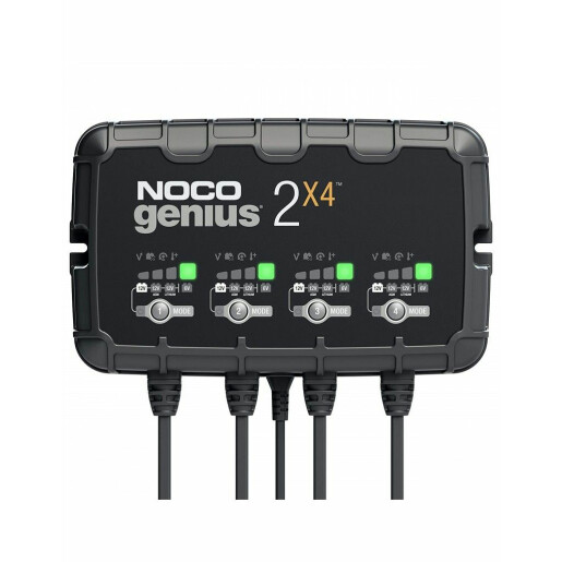Redresor acumulatori 6V 12V 2A, incarca 4 acumulatori 40A, NocoGenius 2x4