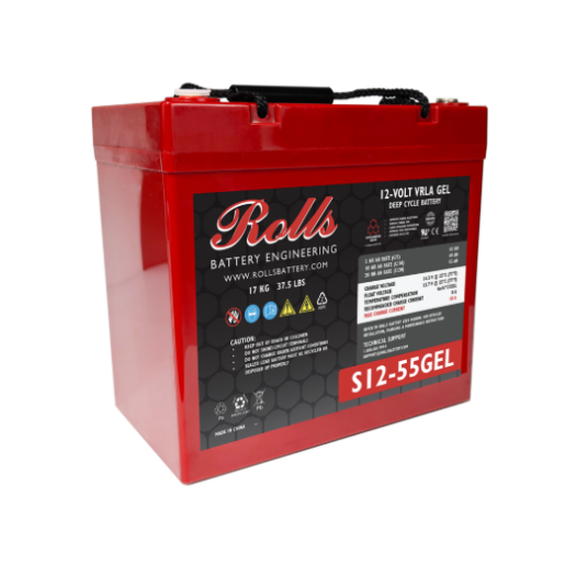 Baterie Tractiune Rolls 12V 55Ah