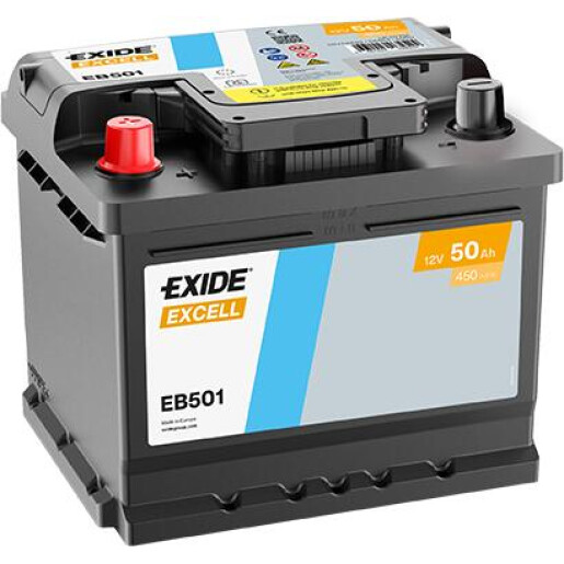 Baterie Auto EXIDE EXCELL 50 Ah