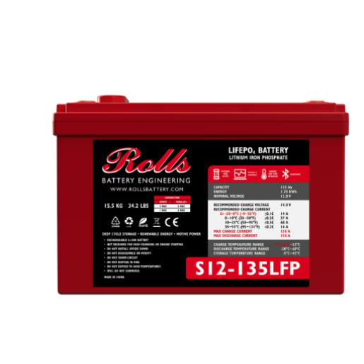 Acumulator Tractiune Rolls12V 135AH