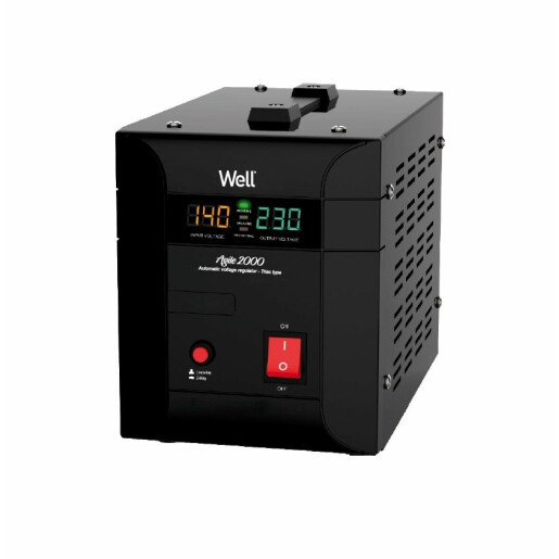 Stabilizator automat de tensiune Agile 2000VA/1400W Well
