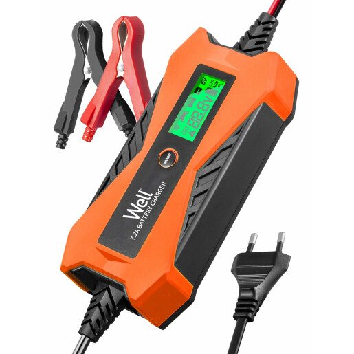 Redresor baterie auto Well 6V 2A