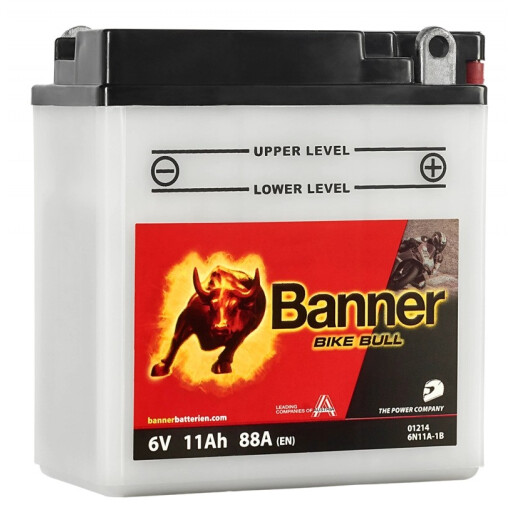 Baterie Moto Banner BULL6V 11Ah