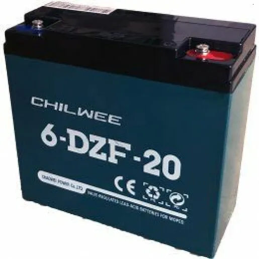 Baterie semitractiune Deep Cycle Chilwee 6-DZM-20, 12V 20Ah GEL