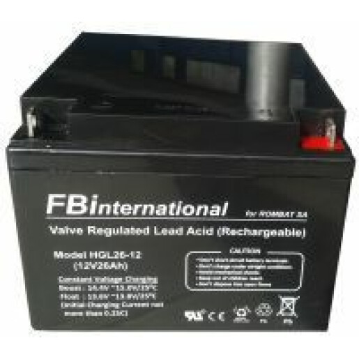 Acumulator stationar FB INTERNATIONAL AGM 12 V - 26 AH
