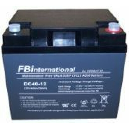 Acumulator stationar FB INTERNATIONAL AGM 12 V - 40 AH
