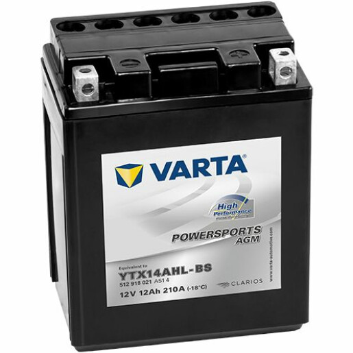Acumulator Moto VARTA Powersports AGM High Performance 12 Ah