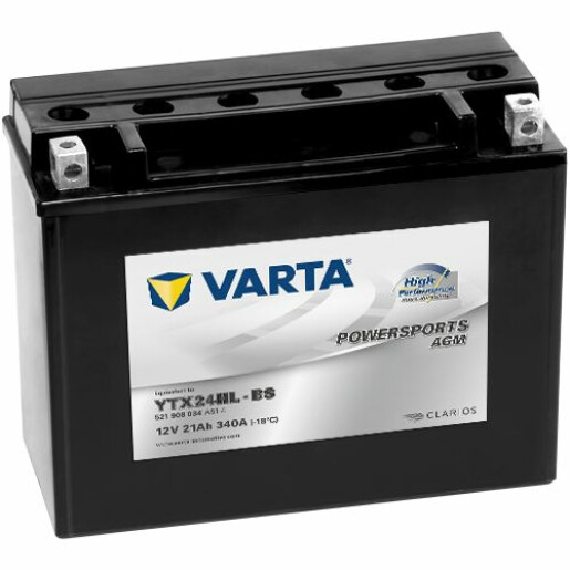 Acumulator Moto VARTA Powersports AGM High Performance 21 Ah