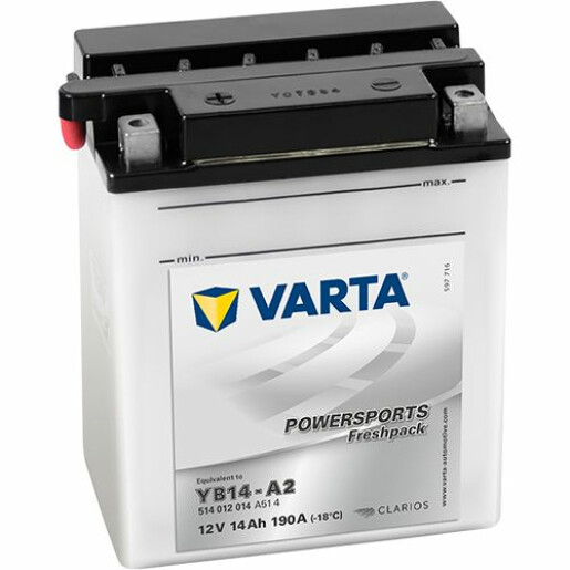 Acumulator Moto  VARTA POWERSPORTS Freshpack 14 Ah