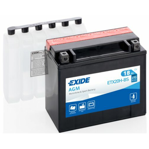 Acumulator Moto EXIDE AGM 18 Ah