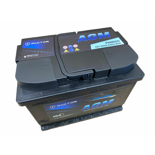 Baterie Auto PACTOR AGM 60 Ah