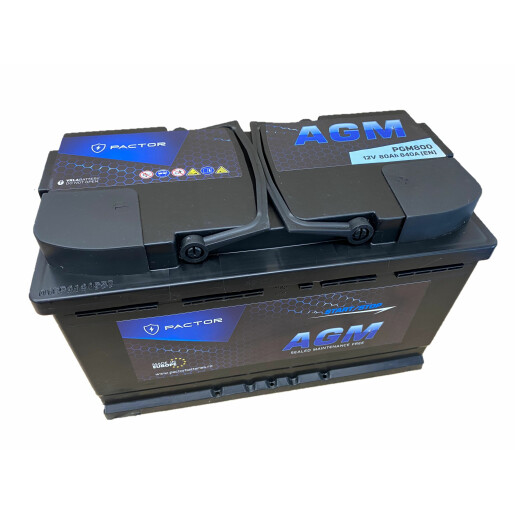 Baterie Auto PACTOR AGM 80 Ah