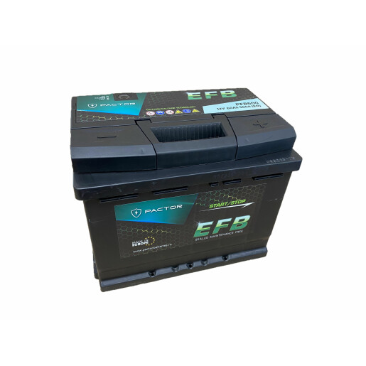 Baterie Auto PACTOR EFB 60 Ah