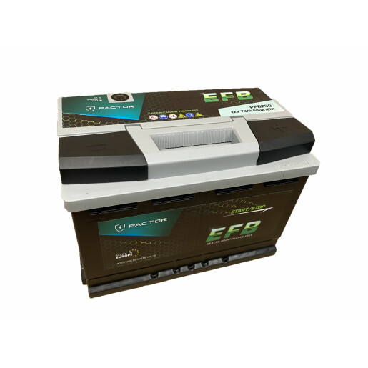 Baterie Auto PACTOR EFB 70 Ah