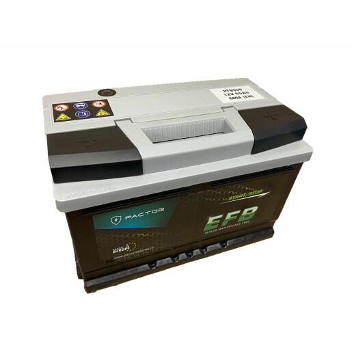 Baterie Auto PACTOR EFB 65 Ah