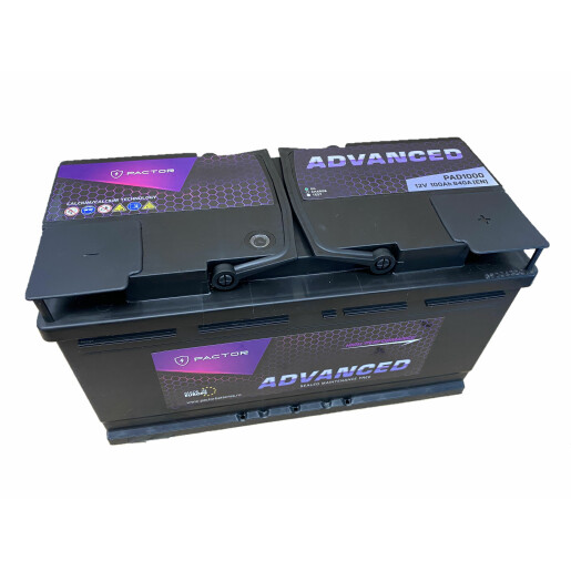 Baterie Auto PACTOR ADVANCED 100 Ah