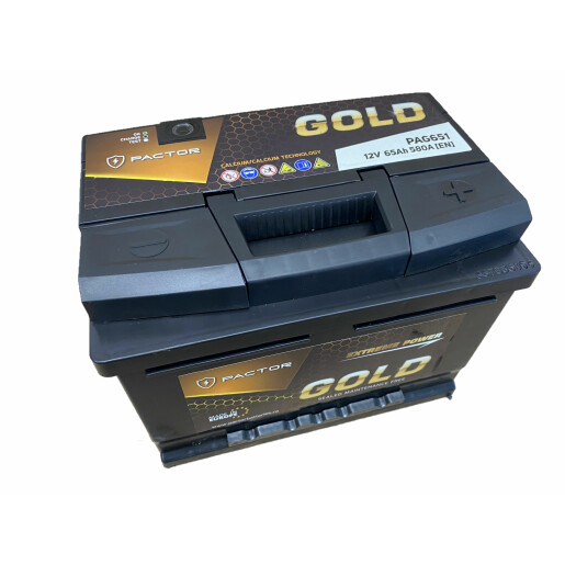 Baterie Auto PACTOR GOLD 65 Ah