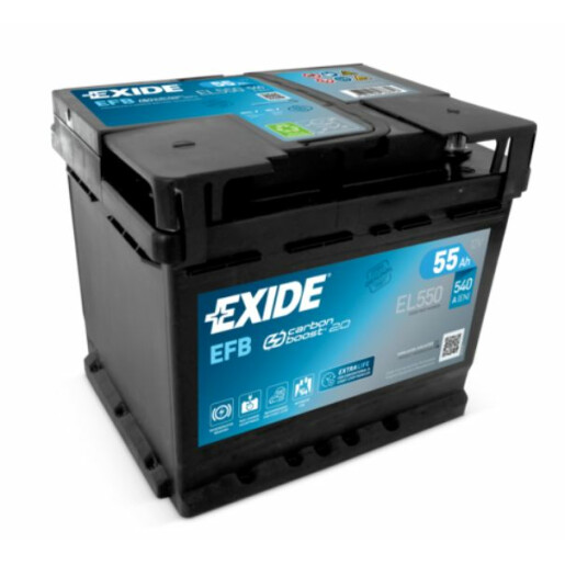 Baterie Auto EXIDE EFB 55 Ah