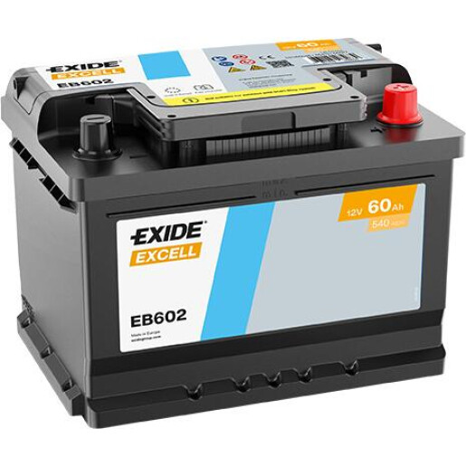Baterie Auto EXIDE EXCELL 60 Ah
