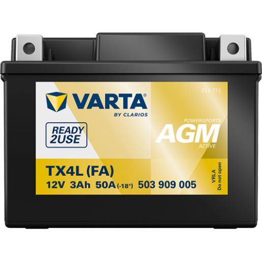 Acumulator Moto VARTA Powersports AGM Active 3 Ah