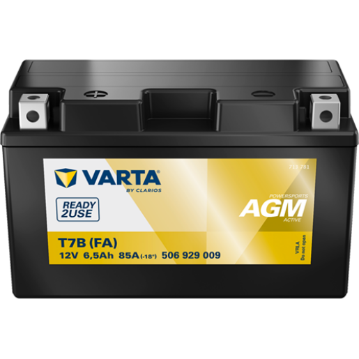 Acumulator Moto VARTA Powersports AGM Active 6.5 Ah