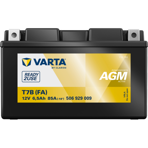 Acumulator Moto VARTA Powersports AGM Active 6.5 Ah