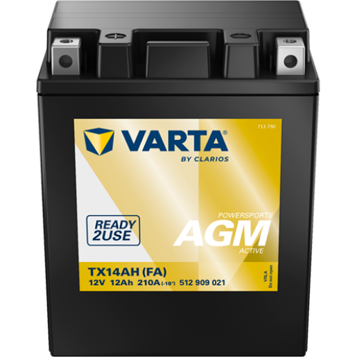 Acumulator Moto VARTA Powersports AGM Active 512909021 12 Ah