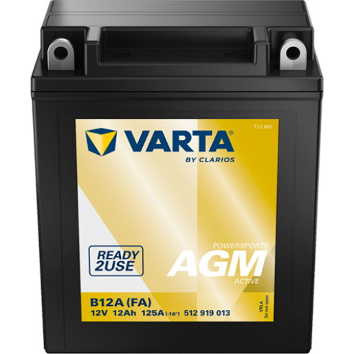 Acumulator Moto VARTA Powersports AGM Active 512919013 12 Ah