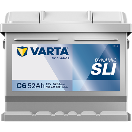 Baterie Auto VARTA DYNAMIC SLI 52 Ah