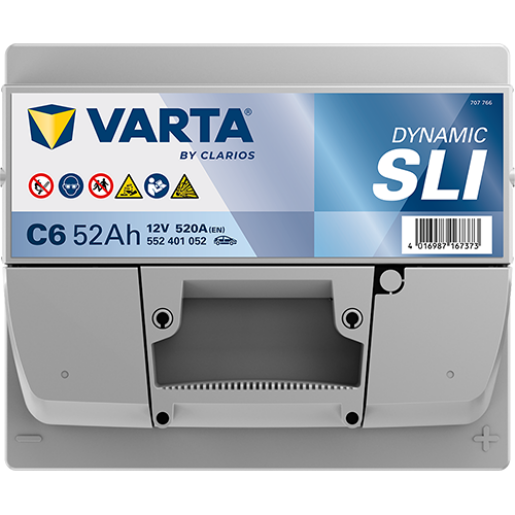 Baterie Auto VARTA DYNAMIC SLI 52 Ah