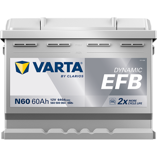 Baterie Auto VARTA EFB 60 Ah