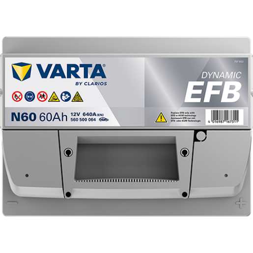 Baterie Auto VARTA EFB 60 Ah
