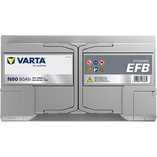 Baterie Auto VARTA EFB 80 Ah
