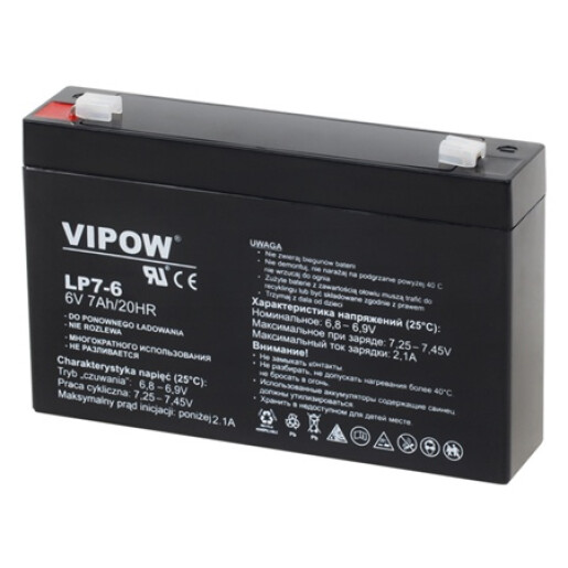 ACUMULATORI GEL PLUMB 6V 7AH VIPOW