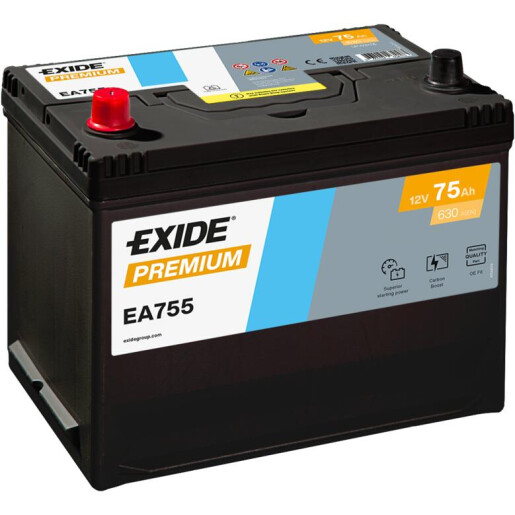 Baterie Auto EXIDE PREMIUM 75 Ah