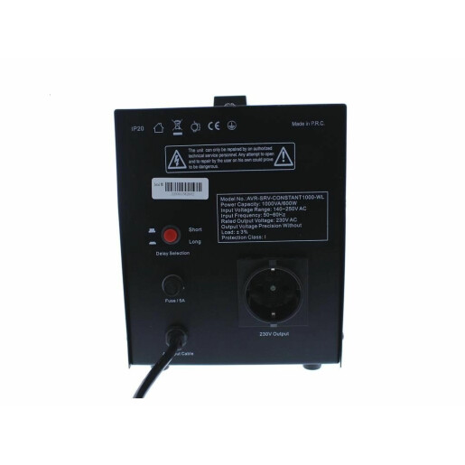 Stabilizator automat de tensiune cu servo motor 1000VA/600W, Well