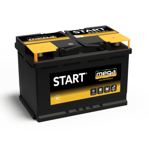 Baterie auto Start Mega 80 Ah