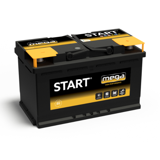 Baterie auto Start Mega SMF 80 Ah