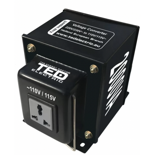 Transformator 230-220V la 110-115V 2000VA TED110-2000VA