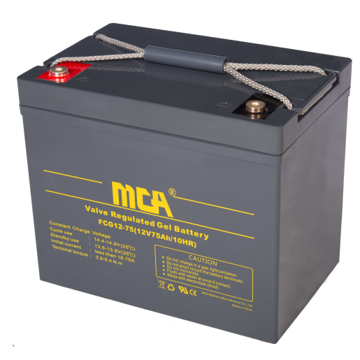 Baterie MCA GEL FCG 12V 75Ah