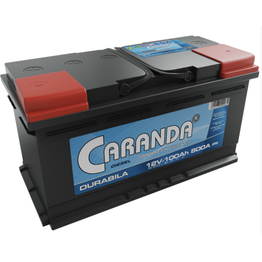 Baterie auto 12V 100Ah 800A CARANDA DURABILA