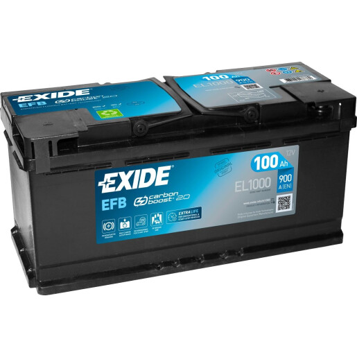 Baterie Auto EXIDE EFB 100 Ah