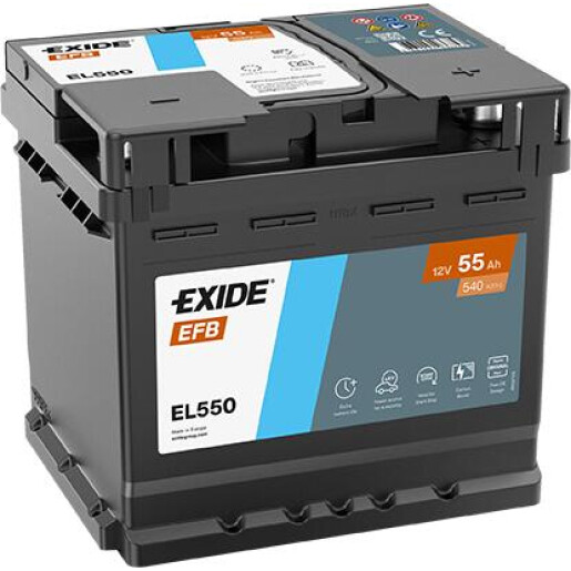 Baterie Auto EXIDE EFB 55 Ah